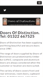 Mobile Screenshot of doors-of-distinction.co.uk